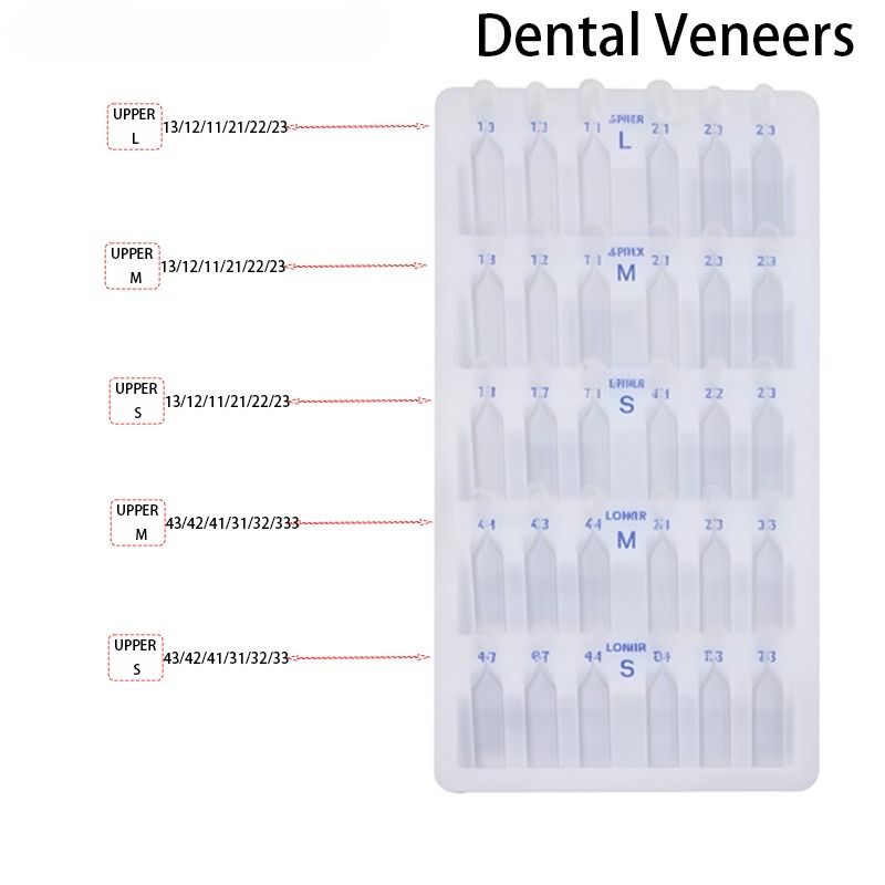 1 Set Dental Veneer Mould Kit  - Teeth Whitening Moulds review and price